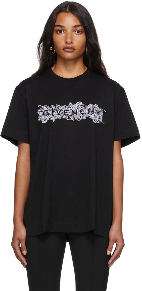 givenchy 4g embroidered t-shirt